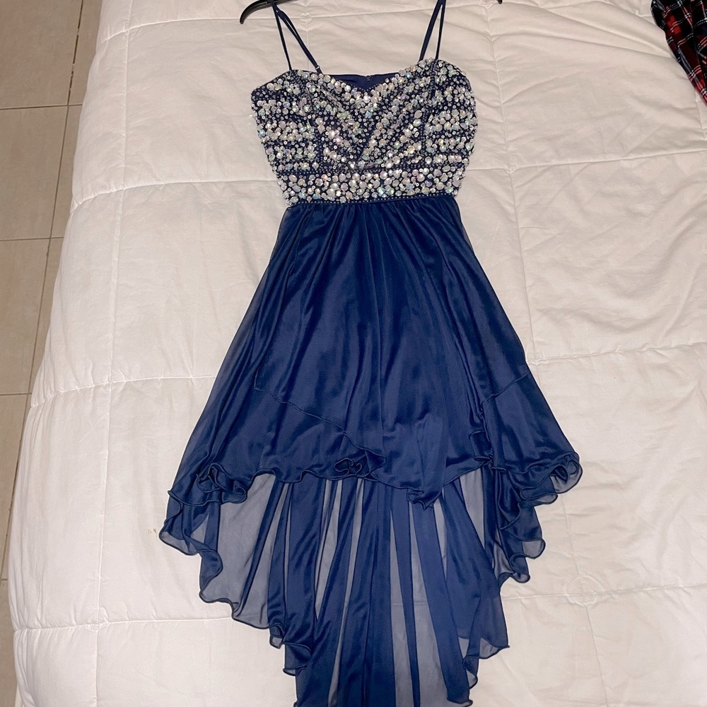 NAVY BLUE DRESS BY B. SMART